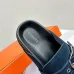 Hermes Shoes for Women's Shoes Mules Biege Linen Slippers #A48941