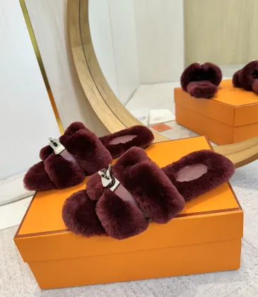 Hermes oran Slippers for Women's Shoes #A54812