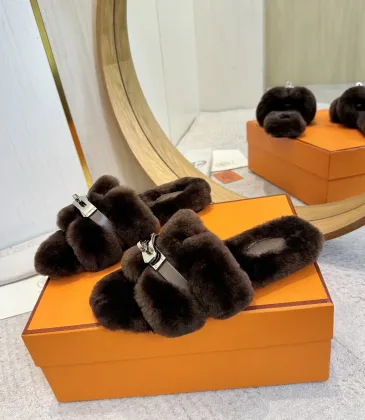 Hermes oran Slippers for Women's Shoes #A54813