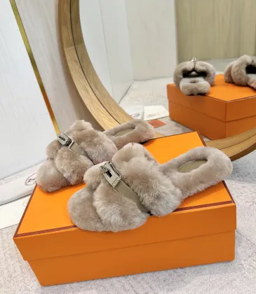 Hermes oran Slippers for Women's Shoes #A54814