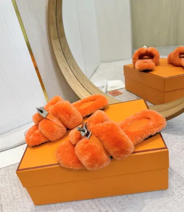 Hermes oran Slippers for Women's Shoes #A54815