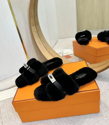 Hermes oran Slippers for Women's Shoes #A54816
