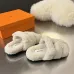 Hermès classic wool slippers #A58895