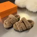 Hermès classic wool slippers #A58896