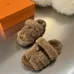 Hermès classic wool slippers #A58896