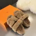 Hermès classic wool slippers #A58896