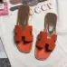Hermes Women's Leather High heeled slippers sizes 35-41 #99903661