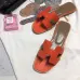 Hermes Women's Leather High heeled slippers sizes 35-41 #99903661