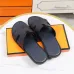 Luxury Hermes Shoes for Men's slippers shoes Hotel Bath slippers Large size 38-45 #9874707