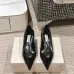 Jimmy Choo Shoes Orb Pump 50 Metallic Leather Pumps #A48973