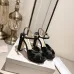 Jimmy Choo Shoes Nappa Leather Platform Sandals Black  #A48867