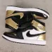 Jordan Shoes for Air Jordan 1 Shoes Gold Toe #A62890