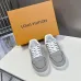 Louis Vuitton Shoes for Louis Vuitton Unisex Shoes Stadium Grey #A48743