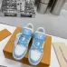 Louis Vuitton Trainer AAA Quality White/Black/Blue/Skyblue/Red #A39320