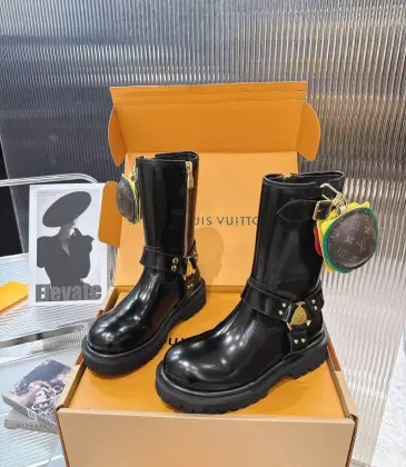Louis Vuitton XTimberland Boots for Louis Vuitton Unisex Shoes #A54588