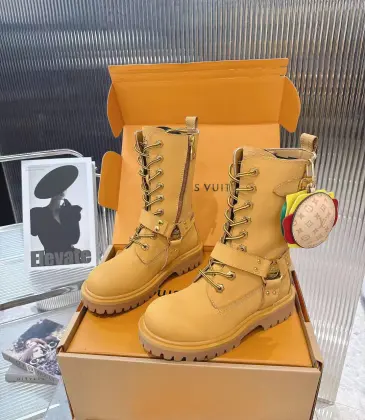 Louis Vuitton XTimberland Boots for Louis Vuitton Unisex Shoes #A54591
