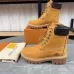 Louis Vuitton x Timberland Wheat Nubuck Monogram Boots – Unisex Luxury Workwear-Inspired Footwear 3.5CM #A44156