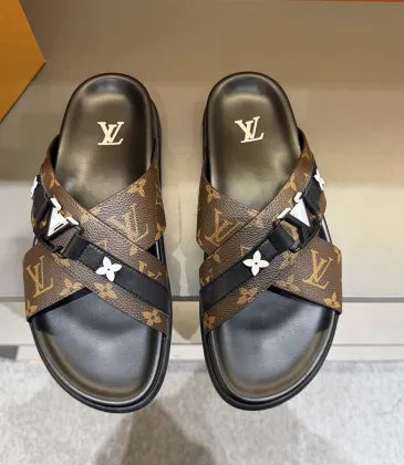 Louis Vuitton Shoes for Men's Louis Vuitton Slippers #A62475 Louis Vuitton Shoes for Men's Louis Vuitton Slippers #A62475