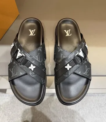 Louis Vuitton Shoes for Men's Louis Vuitton Slippers #A62476 Louis Vuitton Shoes for Men's Louis Vuitton Slippers #A62476