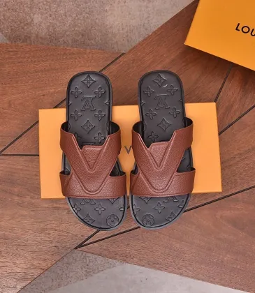 Louis Vuitton Shoes for Men's Louis Vuitton Slippers #A63105