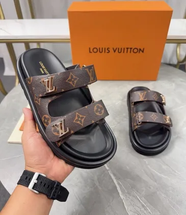 Louis Vuitton Shoes for men and women Louis Vuitton Slippers #A62037