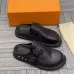 Louis Vuitton slides Easy Mule Black Leather available in store #A46193