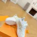 Louis Vuitton Shoes for Men's Louis Vuitton Sneakers Black/White/Pink/Blue #A47916