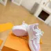 Louis Vuitton Shoes for Men's Louis Vuitton Sneakers Black/White/Pink/Blue #A47916