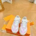 Louis Vuitton Shoes for Men's Louis Vuitton Sneakers Black/White/Pink/Blue #A47916