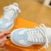 Louis Vuitton Shoes for Men's Louis Vuitton Sneakers Black/White/Pink/Blue #A47916