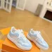 Louis Vuitton Shoes for Men's Louis Vuitton Sneakers Black/White/Pink/Blue #A47916