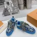 Louis Vuitton Skate Sneakers LV Trainer Blue #A31058