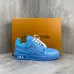 Louis Vuitton Trainer for Men's Louis Vuitton Sneakers Blue #A59182