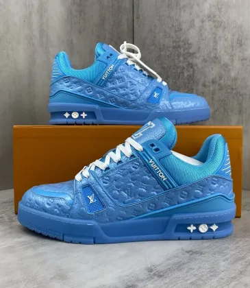 Brand L Trainer for Men's Brand L Sneakers Blue #A59182 Brand L Trainer for Men's Brand L Sneakers Blue #A59182