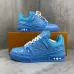 Louis Vuitton Trainer for Men's Louis Vuitton Sneakers Blue #A59182
