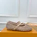 Louis Vuitton Shoes for Women's ROMY Flat Hollow Ballet Apricot #A48737