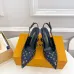 Louis Vuitton Shoes for Women's Louis Vuitton Pumps Black/White #A47897
