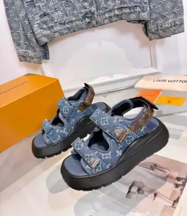 Louis Vuitton Shoes for Women's Louis Vuitton Sandals Heel height:6cm #A60931