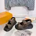 Louis Vuitton Shoes for Women's Louis Vuitton Sandals Heel height:6cm #A60933