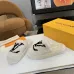 Louis Vuitton Cozy Fluffy Slippers with Leather Straps and Brand Embellishments #A54600