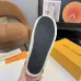 Louis Vuitton Cozy Fluffy Slippers with Leather Straps and Brand Embellishments #A54600