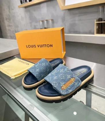 Louis Vuitton Shoes for Women's Louis Vuitton Slippers #A34521