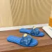 Louis Vuitton Shoes for Women's Louis Vuitton Slippers Blue #A49419