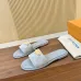 Louis Vuitton Shoes for Women's Louis Vuitton Slippers Grey #A49415