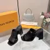 Louis Vuitton Shoes for Women's Louis Vuitton Slippers Heel height:9cm #A60935
