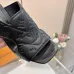 Louis Vuitton Shoes for Women's Louis Vuitton Slippers Heel height:9cm #A60935