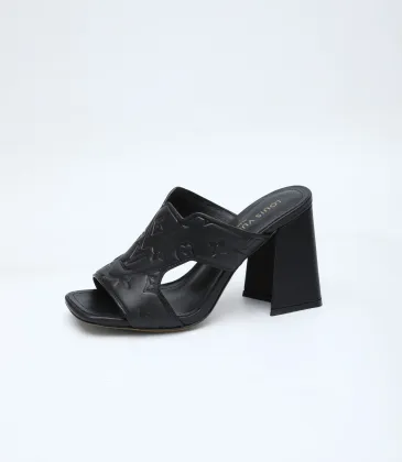 Louis Vuitton Shoes for Women's Louis Vuitton Slippers Heel height:9cm #A60935
