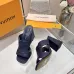 Louis Vuitton Shoes for Women's Louis Vuitton Slippers Heel height:9cm #A60936