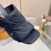 Louis Vuitton Shoes for Women's Louis Vuitton Slippers Heel height:9cm #A60936