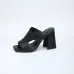 Louis Vuitton Shoes for Women's Louis Vuitton Slippers Heel height:9cm #A60937